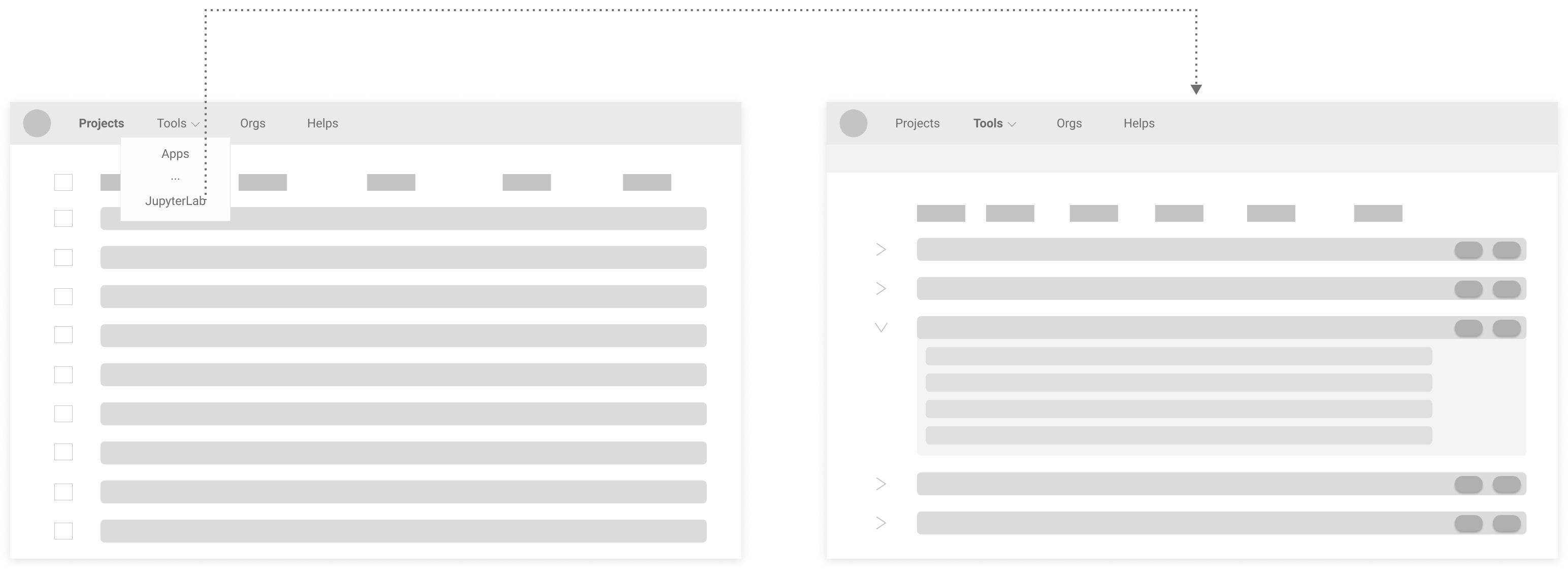 Proposed wireframe 2